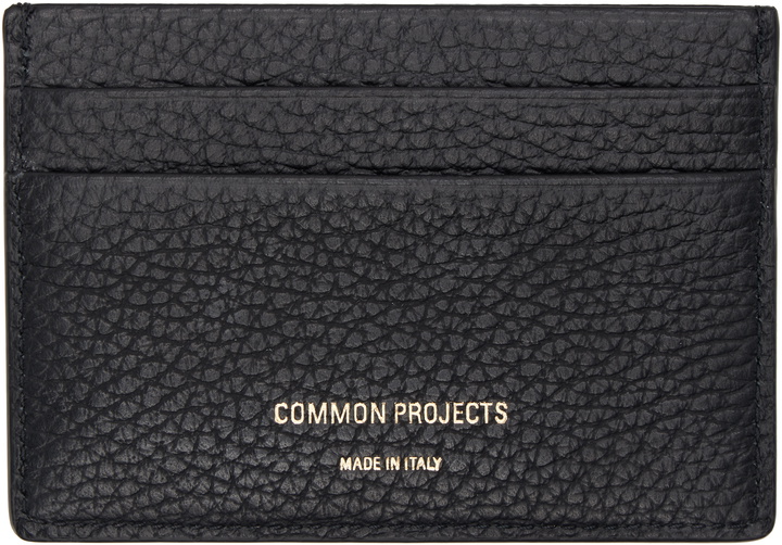 Photo: Common Projects Black Multi Card Holder