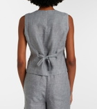 Eres Créatif linen vest