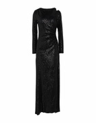 Maje Womens Maxi dress in Black