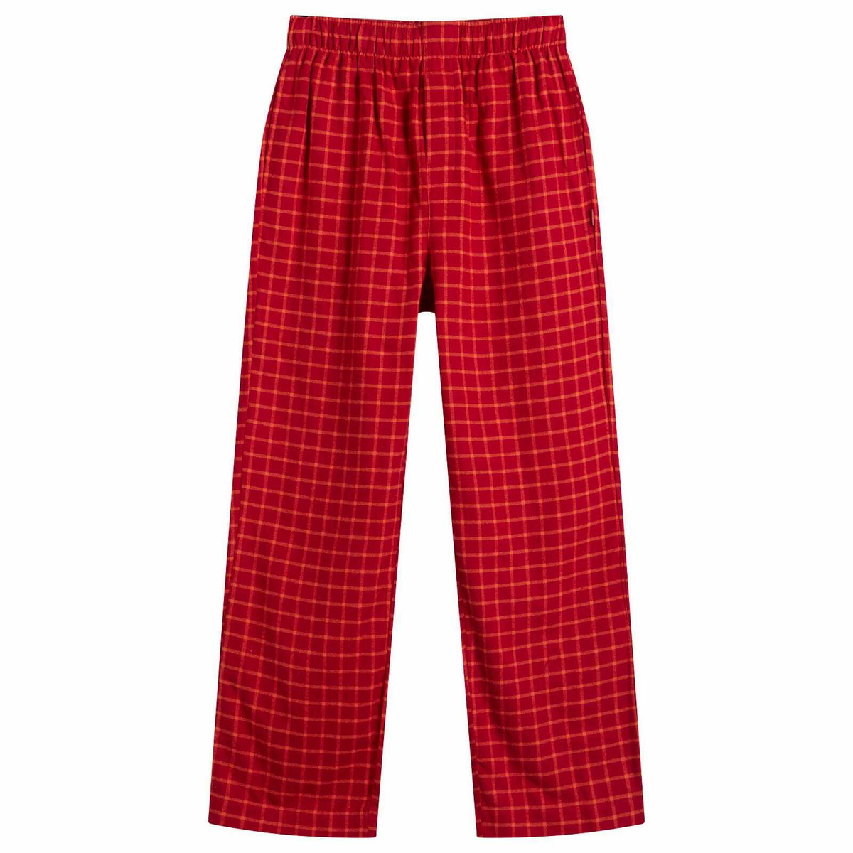 Calvin Klein Men's Flannel Pyjama Set in Red