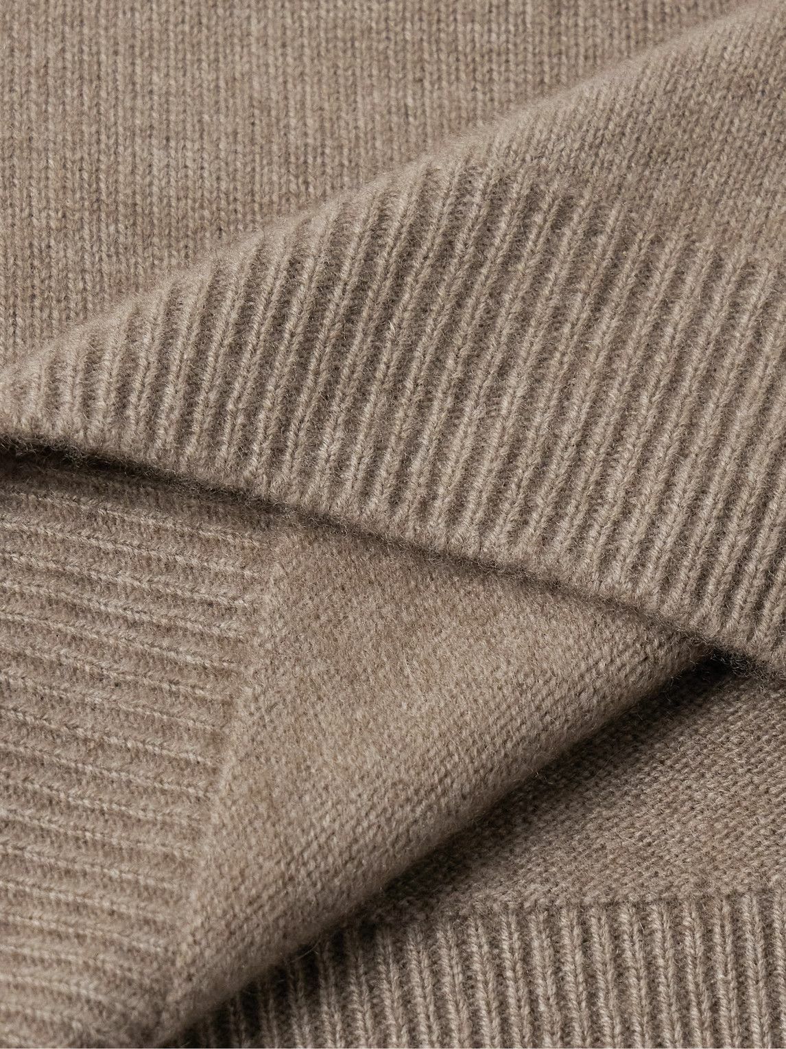 Auralee - Cashmere Cardigan - Brown