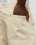 Officine Générale Preston Pants Raw Org Rec Cotton Beige - Mens - Casual Pants