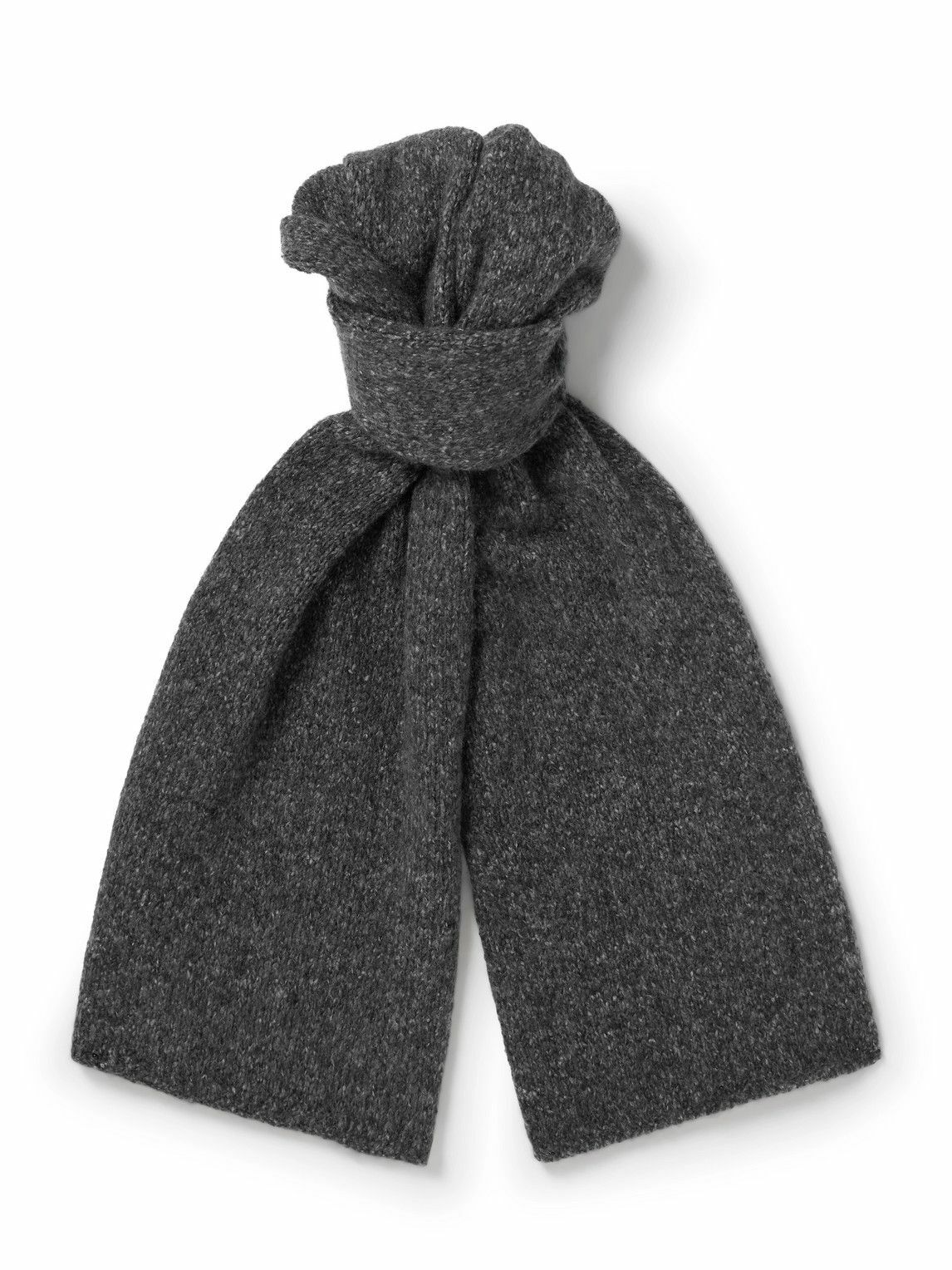 Johnstons of Elgin - Brushed Cashmere and Silk-Blend Scarf