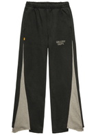 Gallery Dept. Panelled Cotton Sweatpants Black Grey