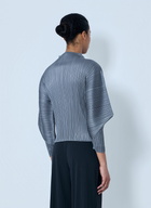 Pleats Please Issey Miyake Pleated High-Neck Top
