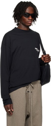 Fear of God ESSENTIALS Black Classic Long Sleeve T-shirt