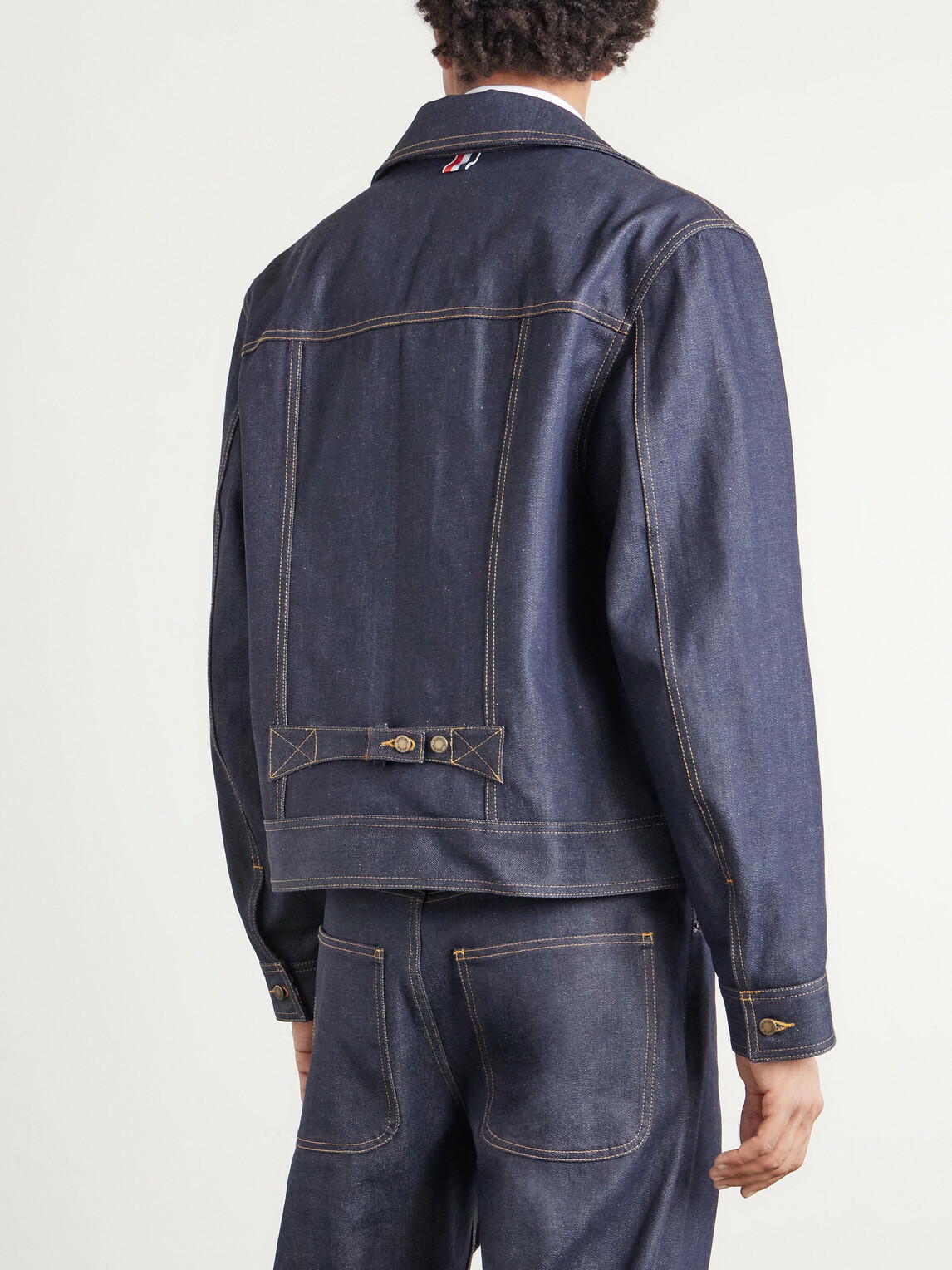 Thom Browne - Selvedge Denim Jacket - Blue