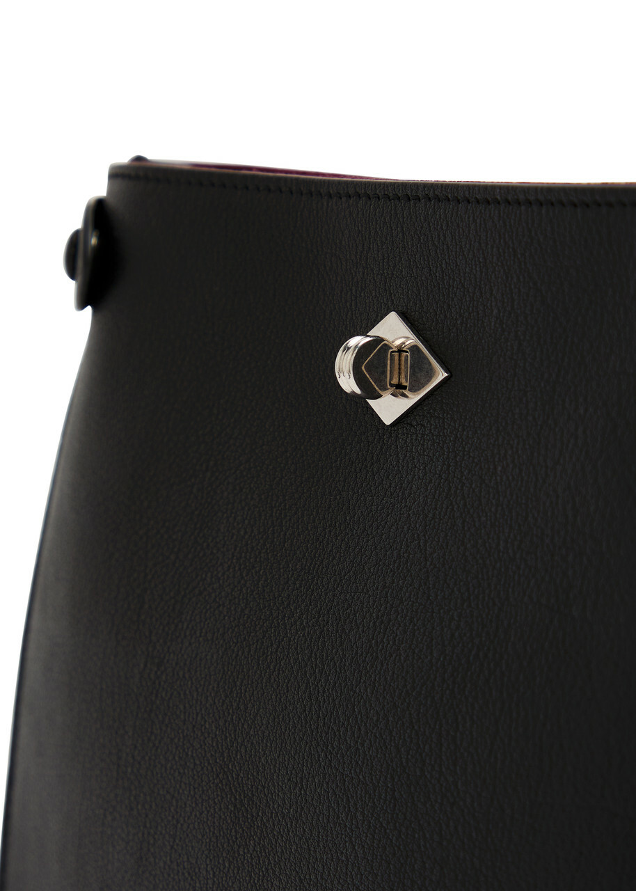 Metier Stowaway Grained Leather Cross-body bag - Black - One Size