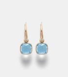 Pomellato Nudo Mini 18kt rose gold earrings with topazes