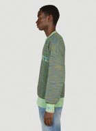 Aries - Reverse Problemo Sweater in Green
