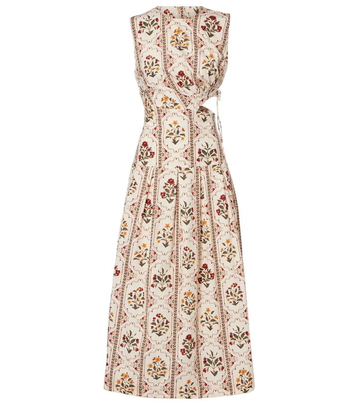 Photo: Agua by Agua Bendita Otoño Andes floral cotton midi dress