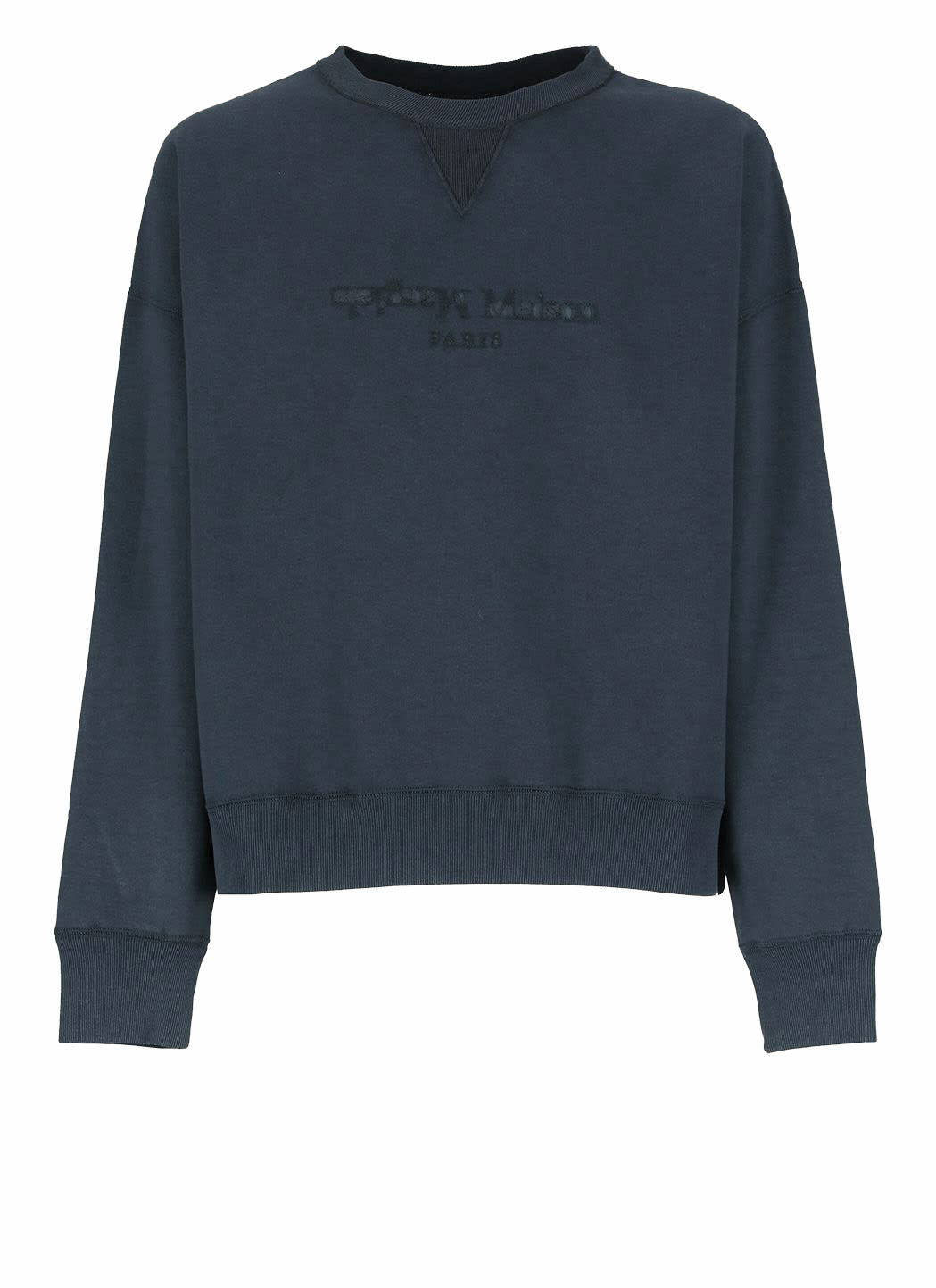 Maison Margiela Smile Print Crew Sweat Maison Margiela Maison Margiela Smile Print Crew Sweat Maison Margiela