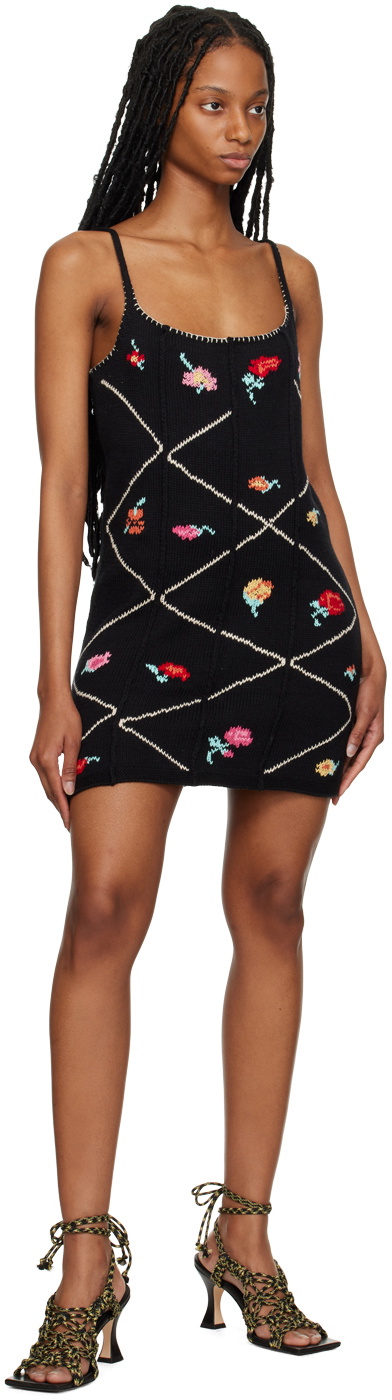 Tach Black Arya Minidress