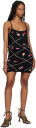 Tach Black Arya Minidress