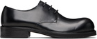 Acne Studios Black Lace-Up Leather Derbys