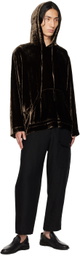 UMA WANG Brown Taveon Hoodie