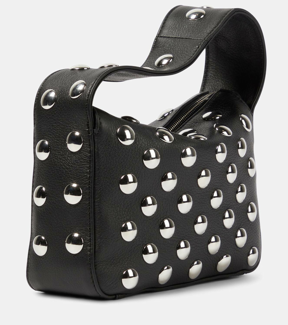 Khaite Elena Small studded leather shoulder bag Khaite
