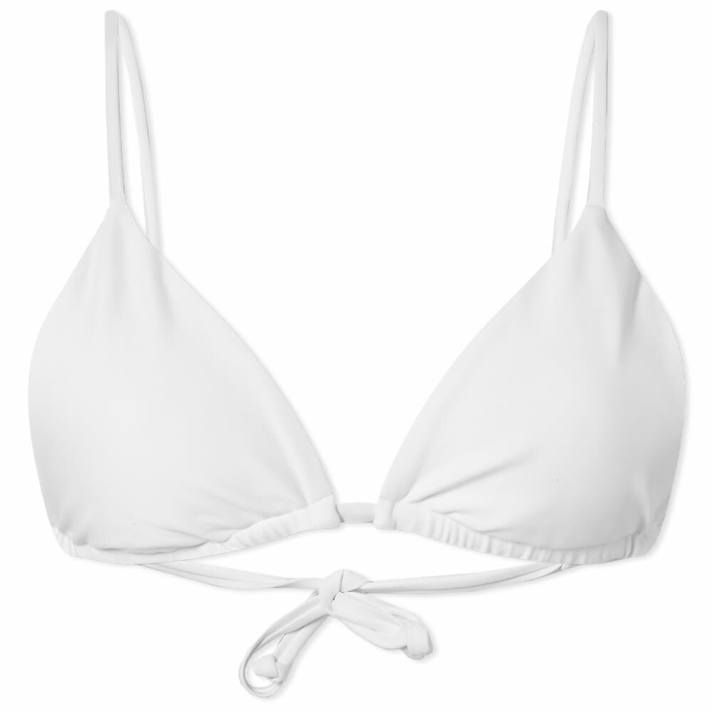 It's Now Cool Women's String Bikini Top in White It's Now Cool