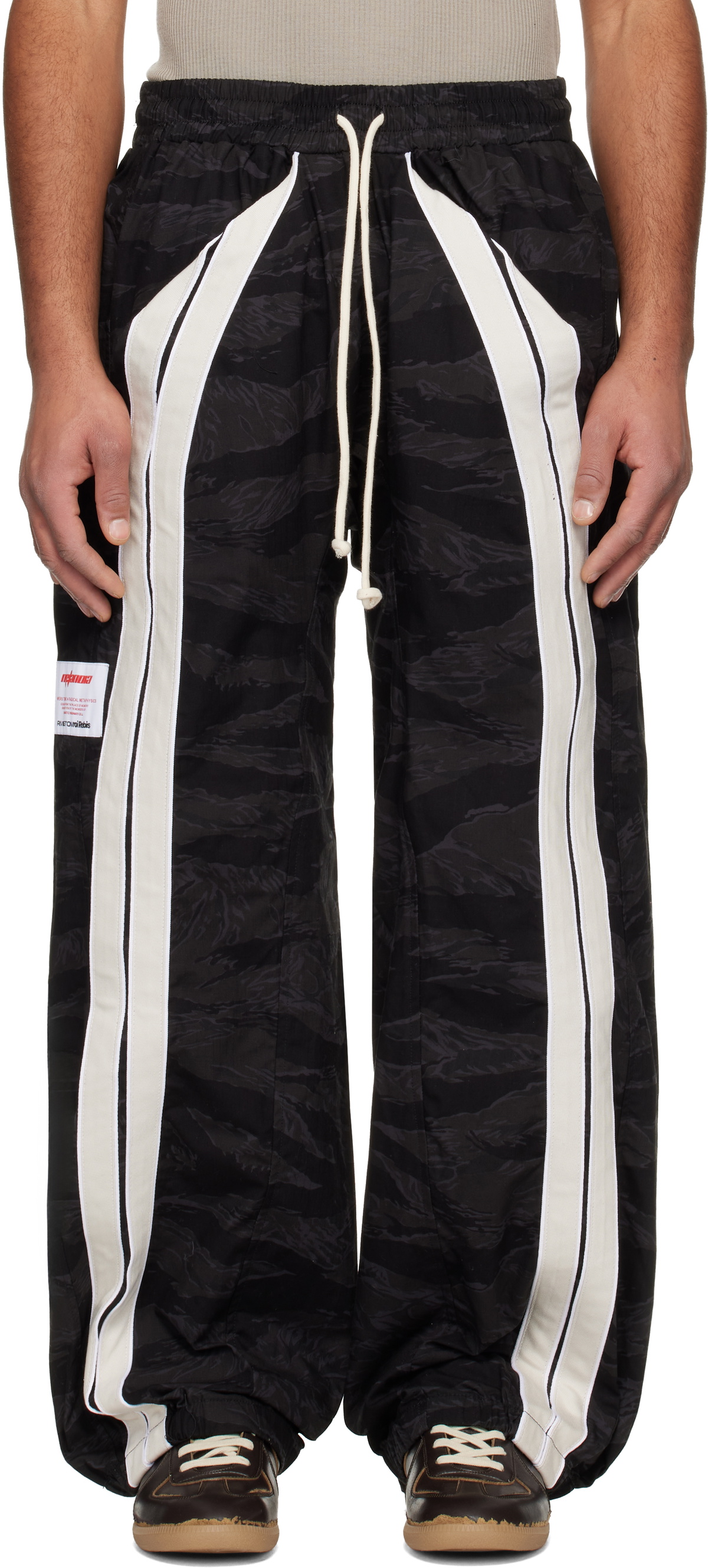 Rivington Roi Rebis Black Trappist Penta Trousers