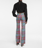 Vivienne Westwood - Tartan wool high-rise pants