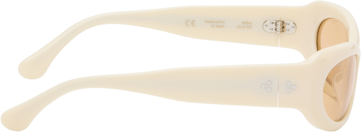 Port Tanger SSENSE Exclusive Beige Khilna Sunglasses