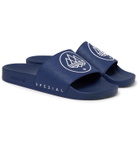 adidas Consortium - SPEZIAL Adilette Printed Rubber Slides - Blue