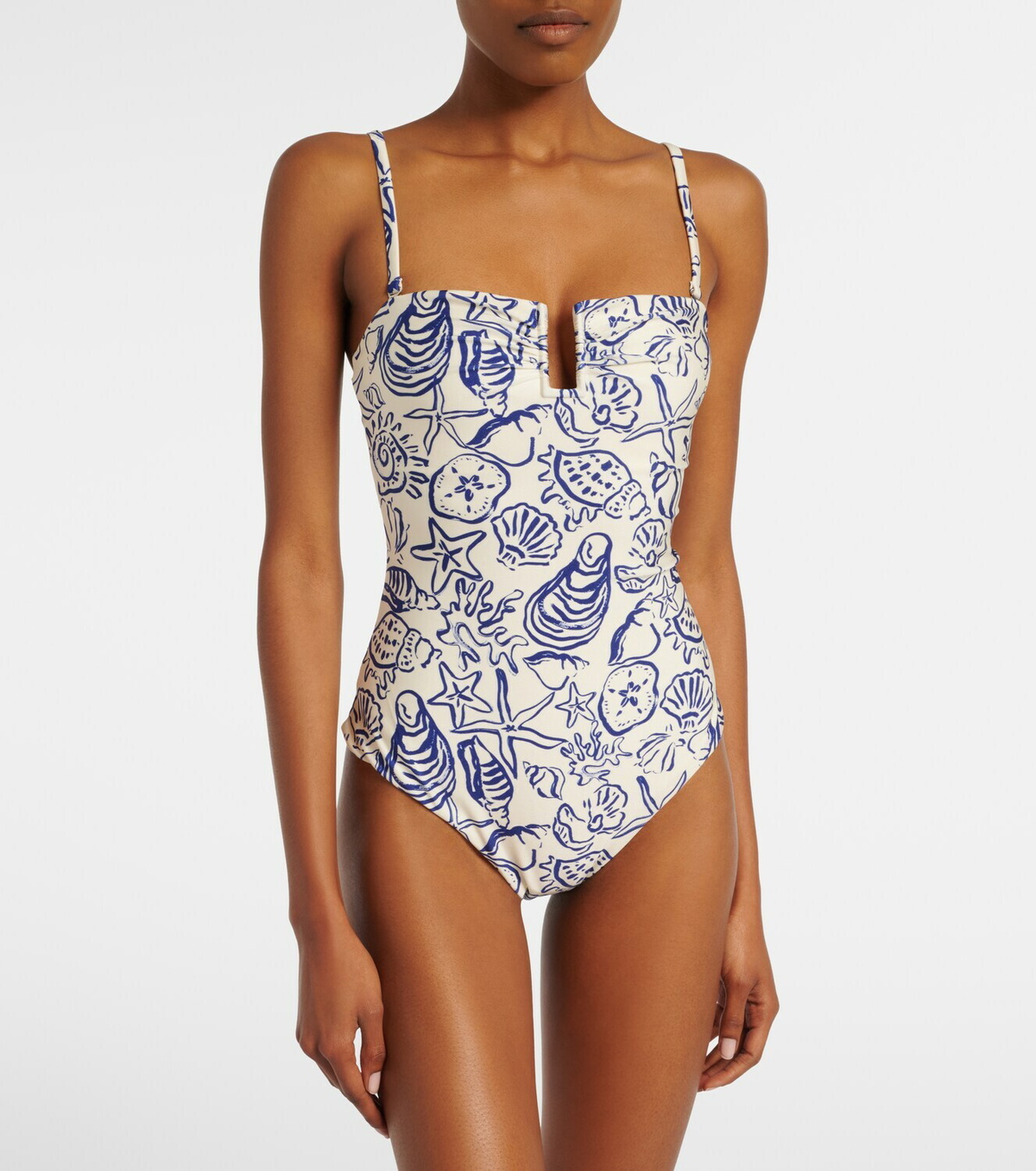 Simkhai Ottilie printed swimsuit