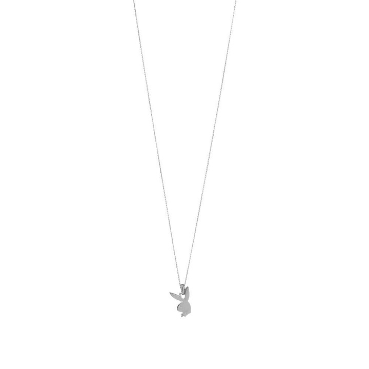Photo: Hatton Labs x Playboy Bunny Pendant Chain in Silver