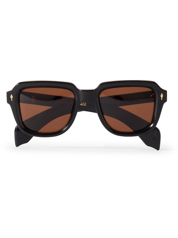 Photo: Jacques Marie Mage - Taos Square-Frame Acetate and Gold-Tone Sunglasses