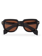 Jacques Marie Mage - Taos Square-Frame Acetate and Gold-Tone Sunglasses