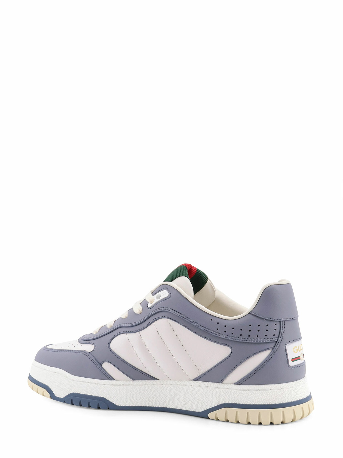GUCCI 大人気 Re-Web リウェブ レザー スニーカー 関送無 グッチ リウェブ〕メンズ スニーカーホワイト レザー | GUCCI公式