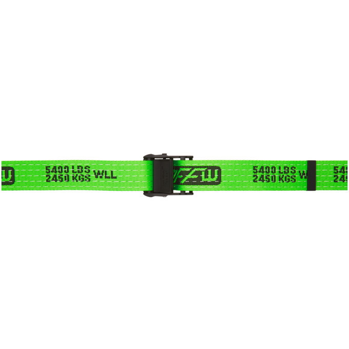 Photo: Off-White Green New Industrial Belt