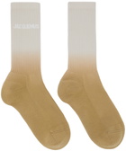 Jacquemus Khaki 'Les Chaussettes Moisson' Socks