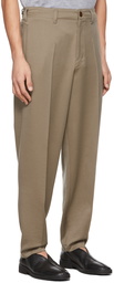 Lemaire Taupe Tapered Trousers