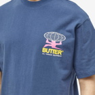 Butter Goods Men's All Terrain T-Shirt in Denim