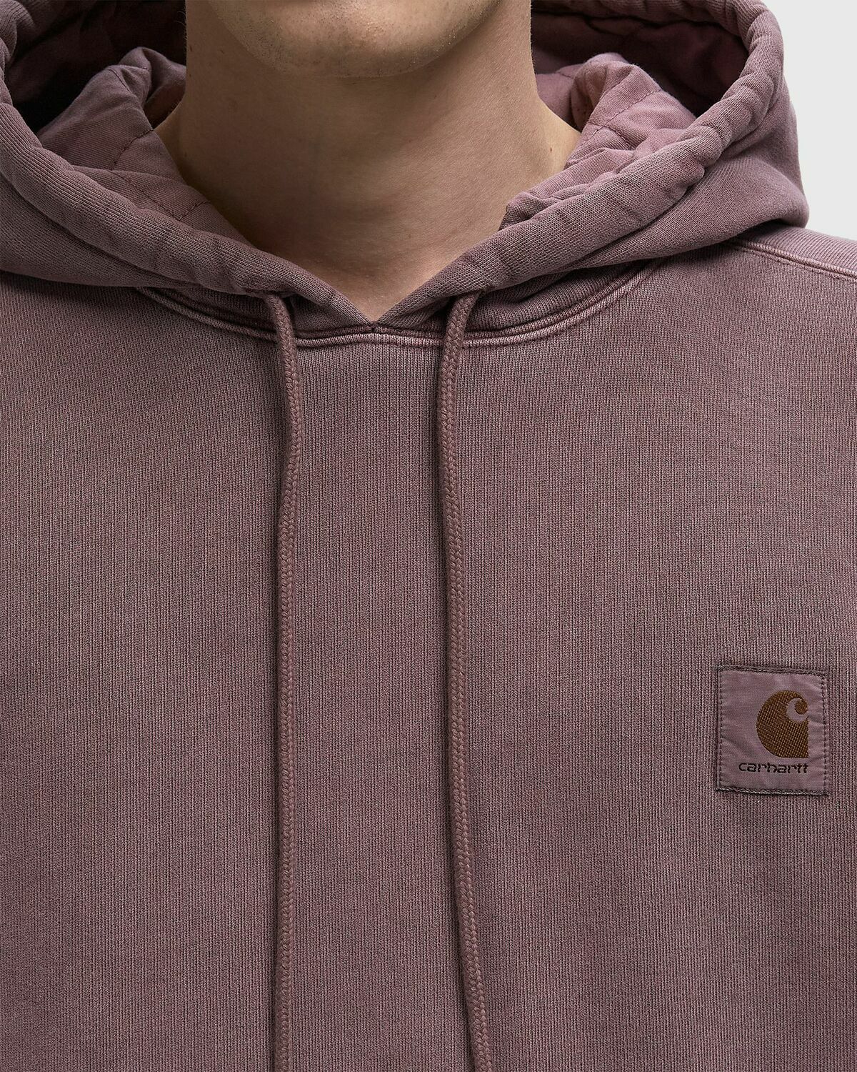 Carhartt WIP Hooded Vista Sweat Purple Mens Hoody Carhartt WIP