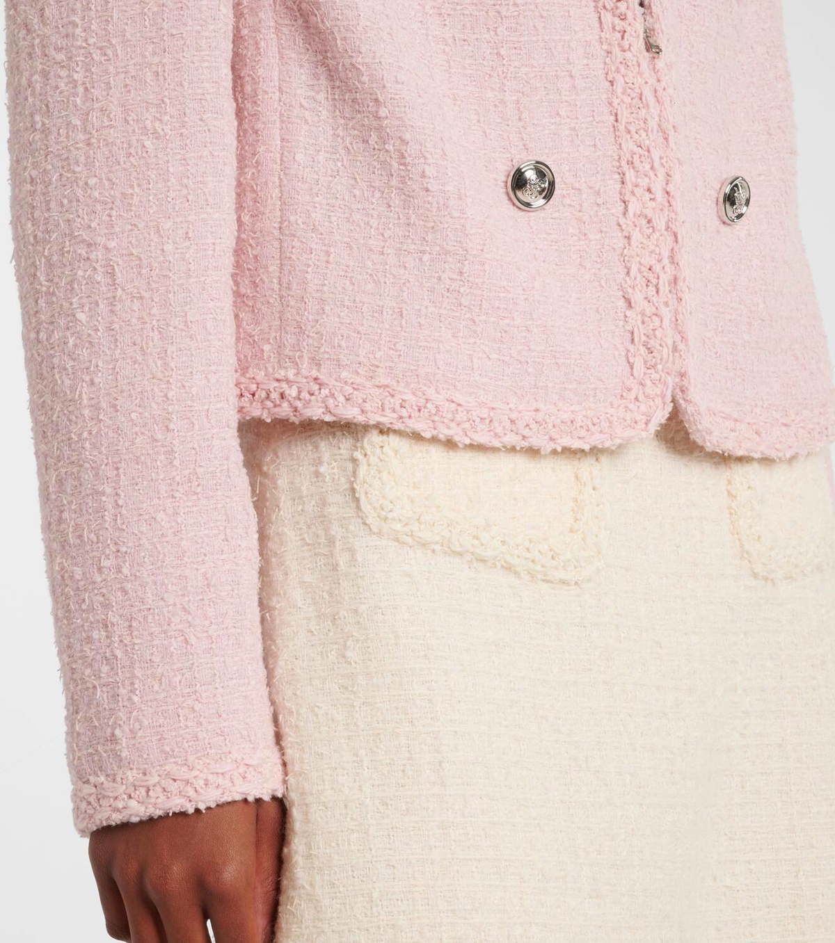 Giambattista Valli Wool-blend tweed jacket