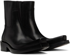 Balenciaga Black Santiago Boots