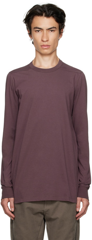 Photo: Rick Owens Purple Level Long Sleeve T-Shirt