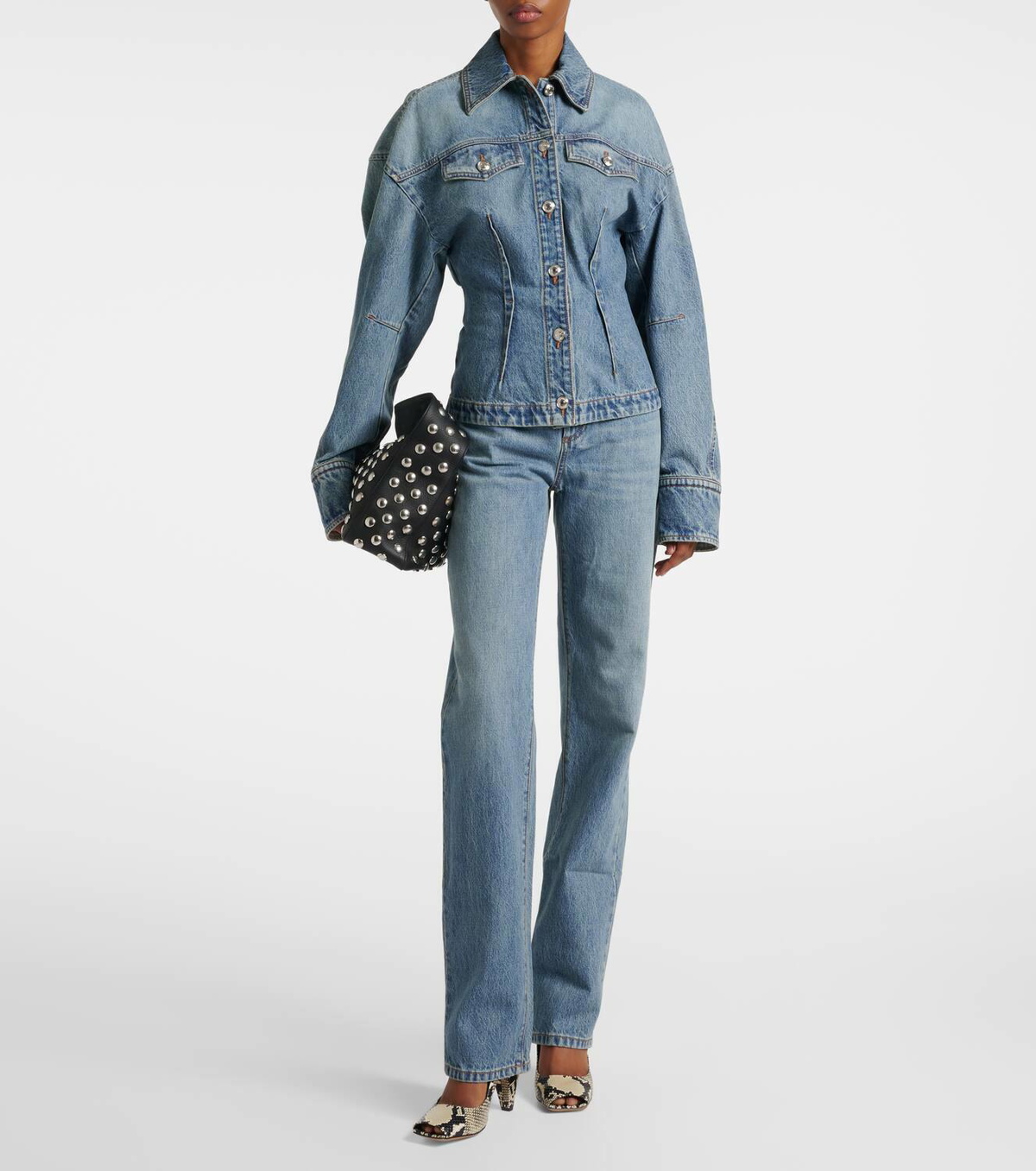 Sportmax Tasso high-rise straight jeans Sportmax