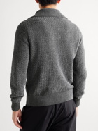 Brioni - Silk, Wool and Cashmere-Blend Sweater - Gray