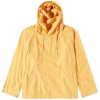 Dries Van Noten Men's Calva Popover Hooded Overshirt in Peach