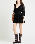 Maje Womens Mini dress in Black