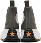 Converse Gray Run Star Hike Sneakers