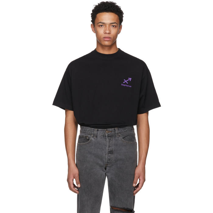 Photo: Vetements Black Sagittarius Horoscope T-Shirt