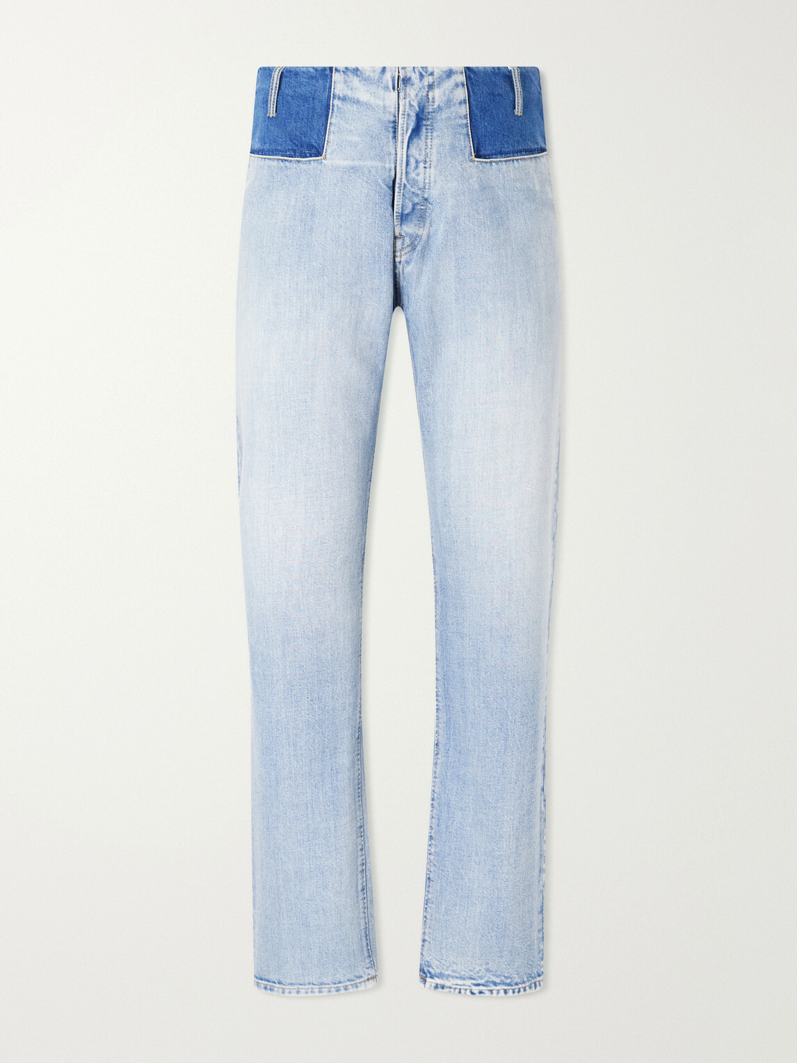 Maison Margiela - Waistless Straight-Leg Jeans - Blue