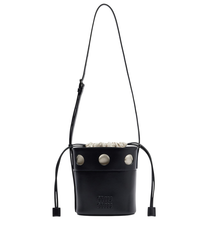 Photo: Miu Miu Leather bucket bag