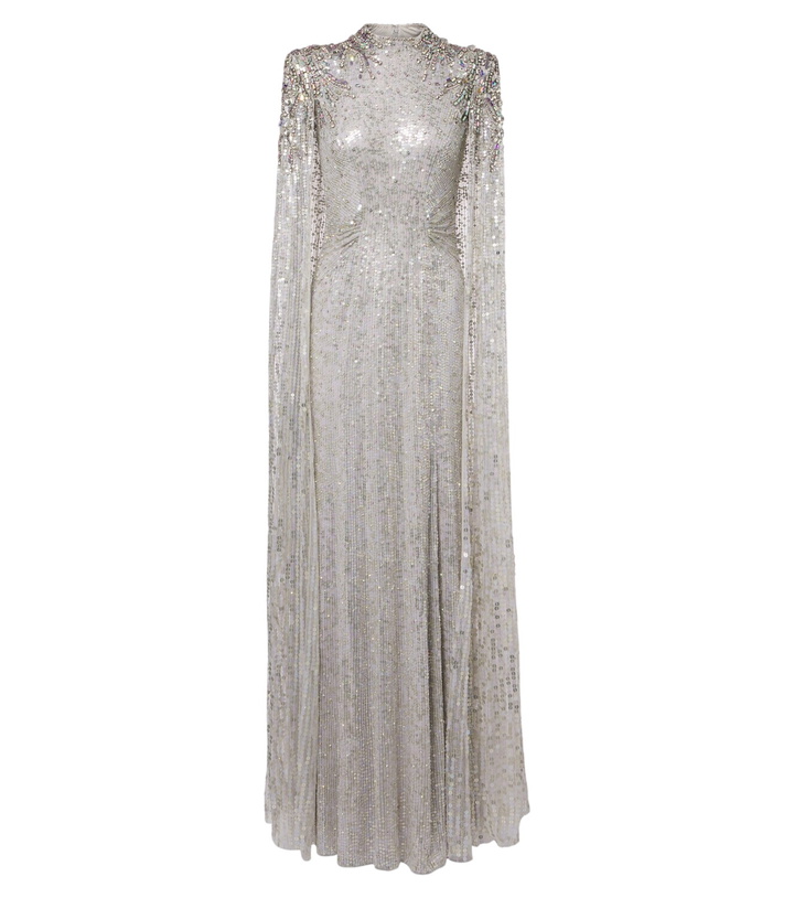 Photo: Jenny Packham Dakota embellished caped gown