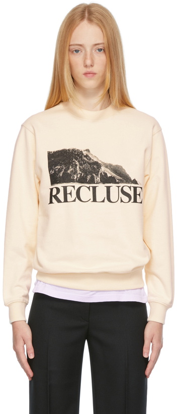 Photo: Stockholm (Surfboard) Club Off-White Ben Gorham Edition Mer Print Sweatshirt