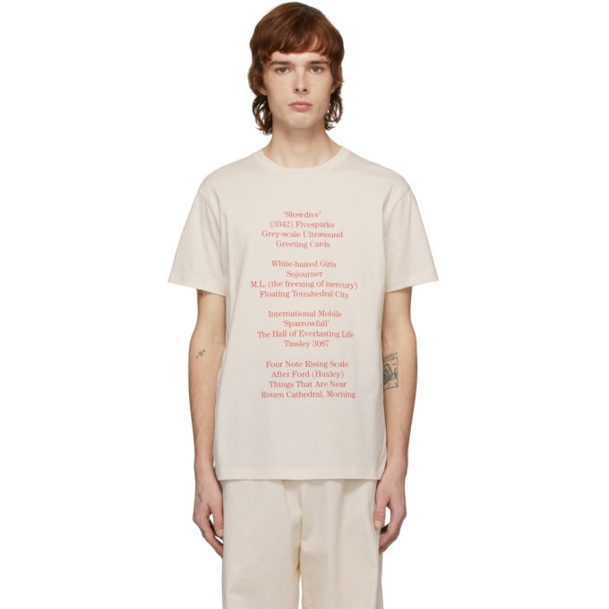 Photo: Raf Simons Off-White History Of The World Slim Fit T-Shirt